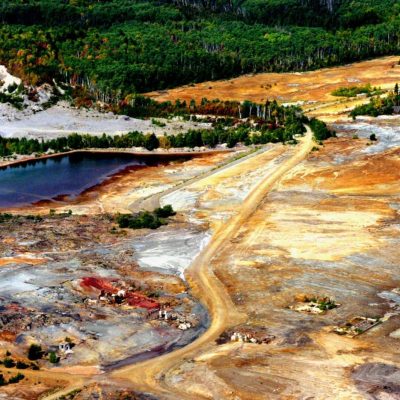 Le site Aldermac avant sa restauration