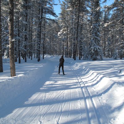 Club de ski de fond Les pieds fartés, Sainte-Gertrude (près d’Amos), MRC d’Abitibi