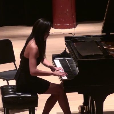 Aurélie Lavallée à la salle Henri-Grignon à Québec