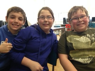 Des élèves de la Commission scolaire Harricana