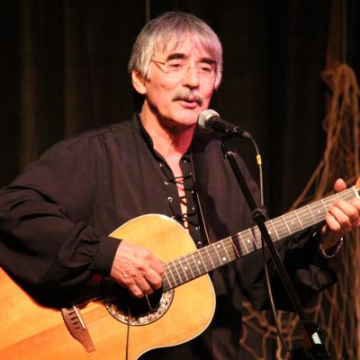 Lionel Laliberté, musicien et organisateur de la soirée