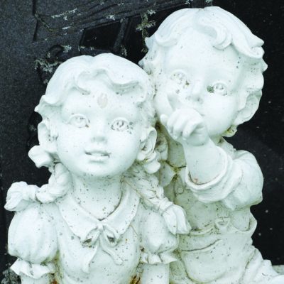 L’étoile… là prise au cimetière  de la paroisse St-André de La Sarre.