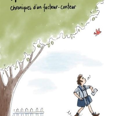 Couverture du livre Homme de lettres - Chroniques d'un facteur conteur de Pierre Labrèche