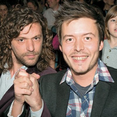 Alexandre Castonguay, comédien, et le réalisateur Dominic Leclerc