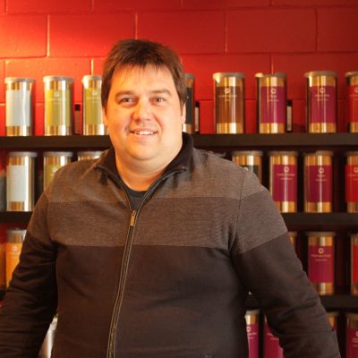 Simon Letendre, co-fondateur et propriétaire de TeaTaxi