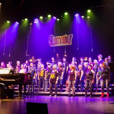 L'Ensemble Vocal de l'Amitié lors du spectacle soulignant son 40e anniversaire
