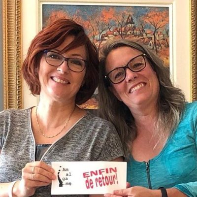 Josée Letendre et Suzane Larochelle, organisatrices des soirées Amalgame à Amos