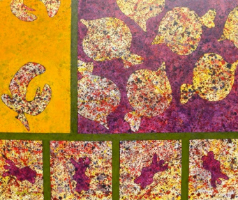 Oeuvre : Cabinet de curiosité par l'artiste Micheline Plante