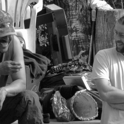 En dehors du sérieux de la chasse l'esprit est à la rigolade