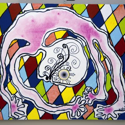 Le funambule, détail