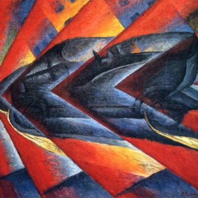 Luigi Russolo: Automobile in corsa