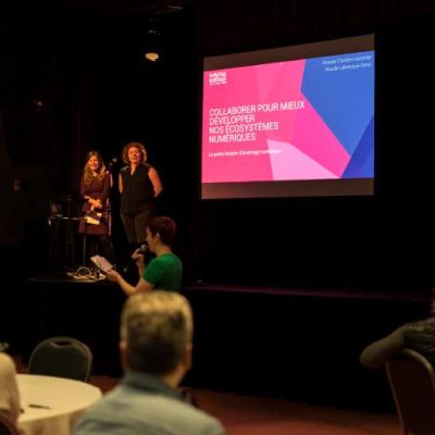 Rosalie Chartier-Lacombe et Maude Labrecque-Denis présentent Avantage Numérique