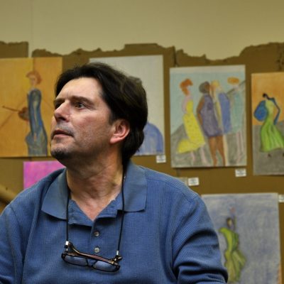 si j’aurai ta peau d’André Michel est l’une des 35 expositions à avoir eu lieu au palais des arts harricana.