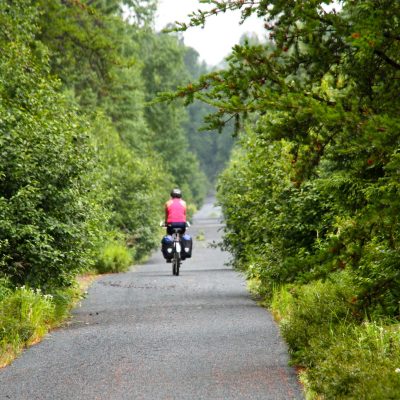 Piste cyclable du partage des eaux