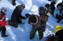 Jacques Baril en pleine action