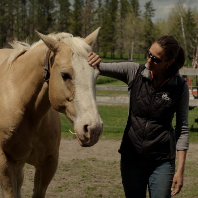 Mélanie Tardif et son cheval Josh