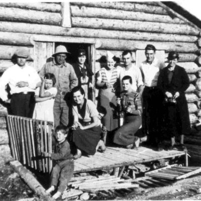 Pionniers de Sullivan, date inconnue  (Société d’histoire et de généalogie de Val-d’Or)