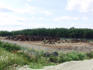 Plateforme de compostage à la MRC de Témiscamingue