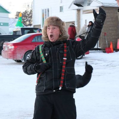 Stéphane Gagnon a été le gagnant de la Fête des bretelles il y a quelques années